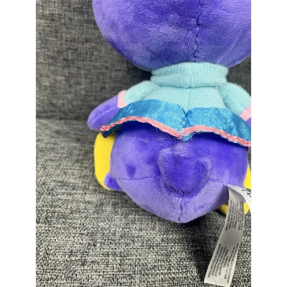 Disney Store Summer Penguin Plush Muppet Babies Stuffed Animal Toy Purple Used